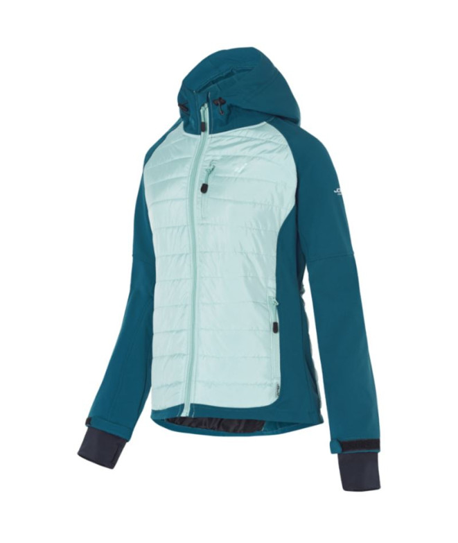 Joluvi Anorack Hybrid Shell Verde Giz/Azul...