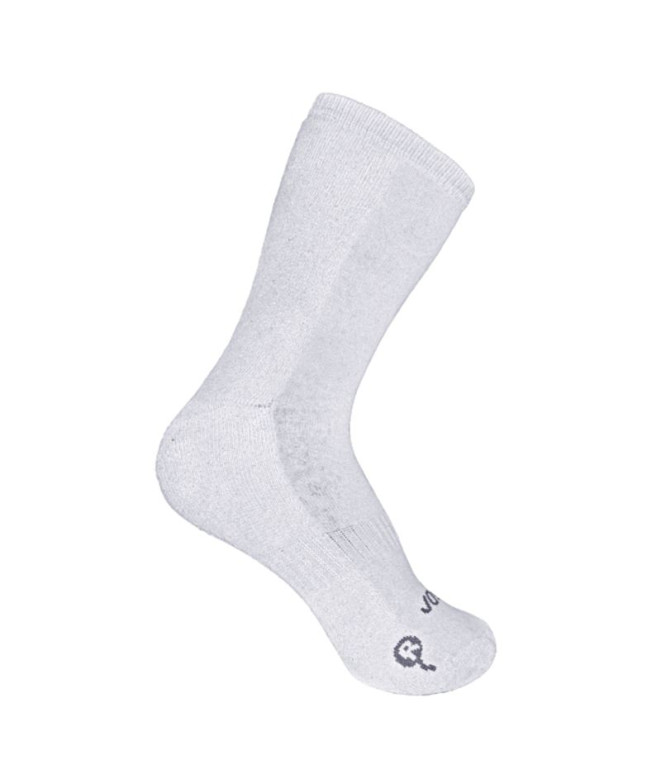 Calcetim Joluvi Ctton Step Alto Pack 3 Branco...
