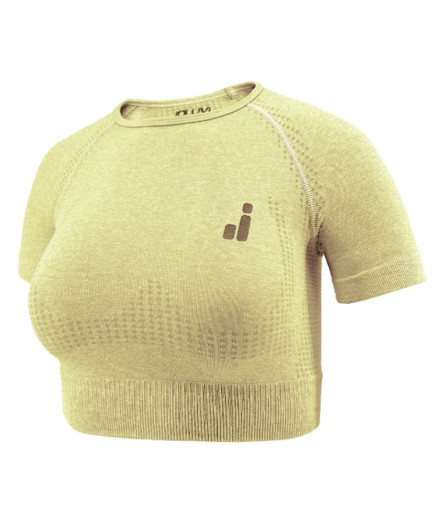 Sutiã esportivo Fitness Joluvi Mulher de Ari Crop Yellow...