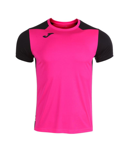 Camiseta Running Homem De manga curta Record II Fluorine...
