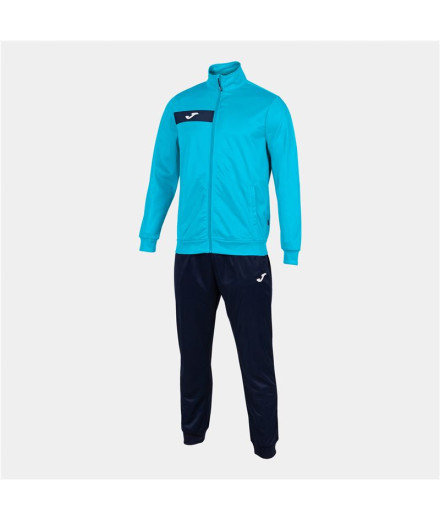 Fato de treino Joma Homem Columbus Turquesa Fluorine Marine
