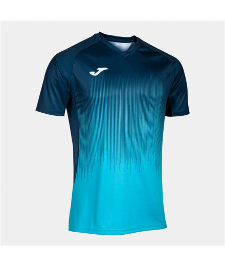 Camiseta Joma Homem Manga curta Tiger IV Turquesa...