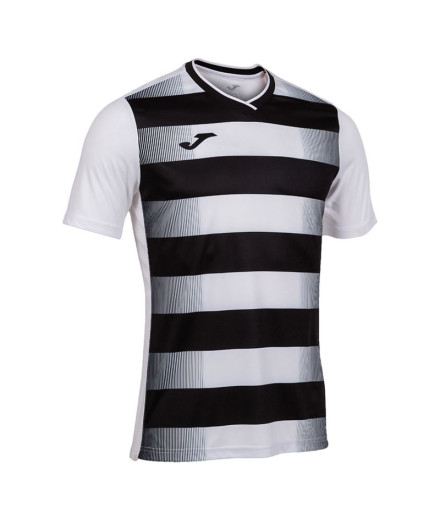 Camiseta Joma Manga curta Europa V Branco Preto