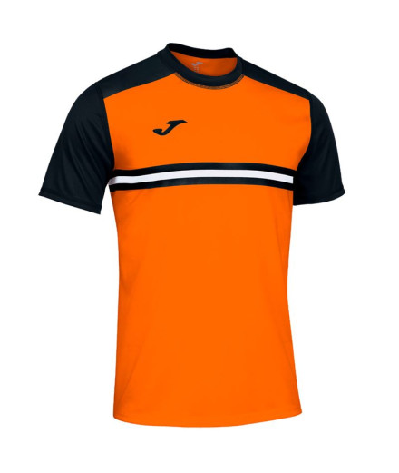 Camiseta Joma Manga curta Hispa IV Laranja Preto