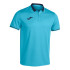 Polo Joma HomemMenino Campeonato de manga curta VI / Turquesa Fluorine Navy