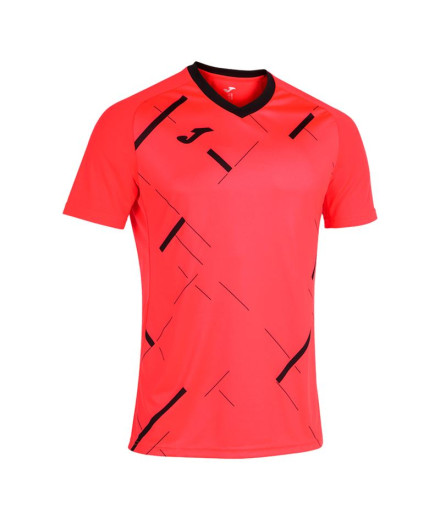 Camiseta Tiger III Manga curta Futebol Manga curta Coral...