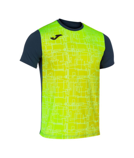 Camiseta Running Homem Manga curta da Elite VIII Azul...