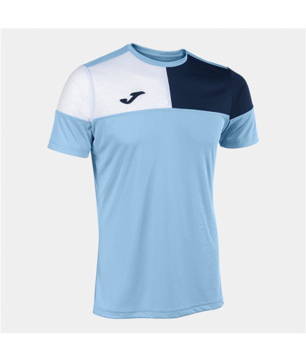Camiseta Futebol Joma De manga curta Crew V Celeste Navy...