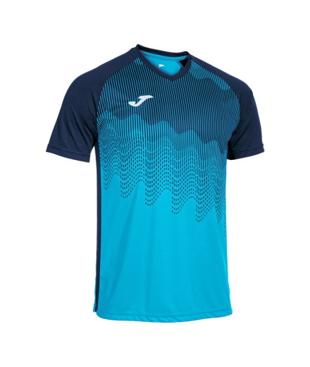 Camiseta Futebol Joma homem by Tiger Vi Turquesa Fluor...