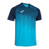Camiseta Futebol Joma homem by Tiger Vi Turquesa Fluor Turquoise Marine Turquoise Marine
