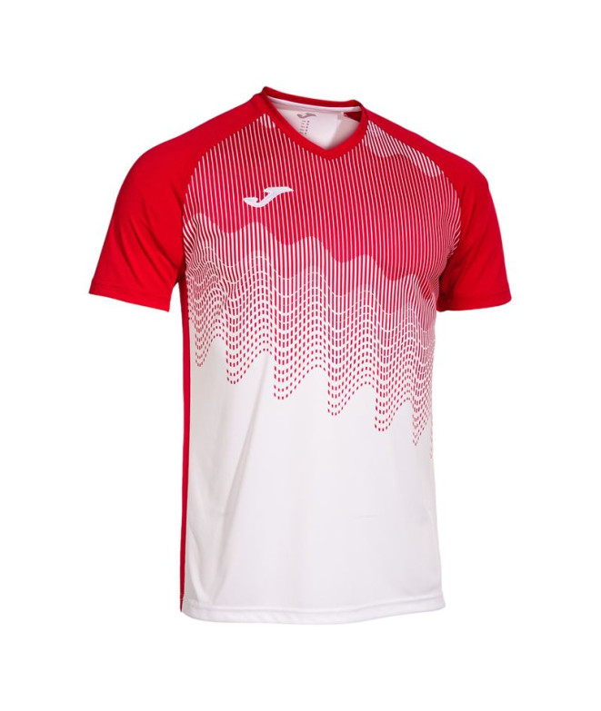 Camiseta Futebol Joma homem de Tiger Vi Branco...
