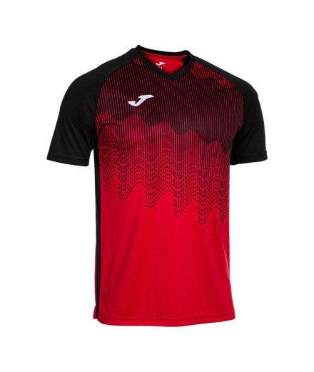 Camiseta Futebol Joma homem de Tiger Vi Vermelho Preto...