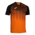 Camiseta Futebol Joma homem de Tiger Vi Preto Laranja Preto Laranja Preto