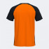 Camiseta Futebol Joma homem de Tiger Vi Preto Laranja Preto Laranja Preto