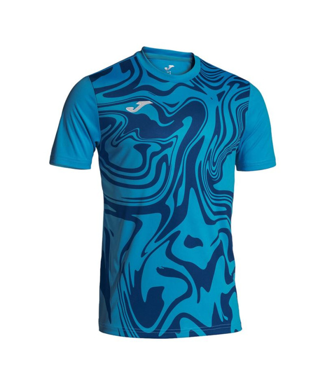 Camiseta Futebol Joma homem de Lion Ii Azul...