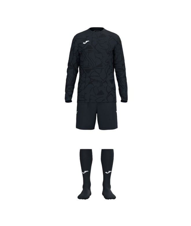 Conjunto Futebol Joma homem de Zamora Ix Preto...