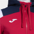 Casaco Futebol Joma HomemMenino de Toledo com capuz / vermelho-marinho