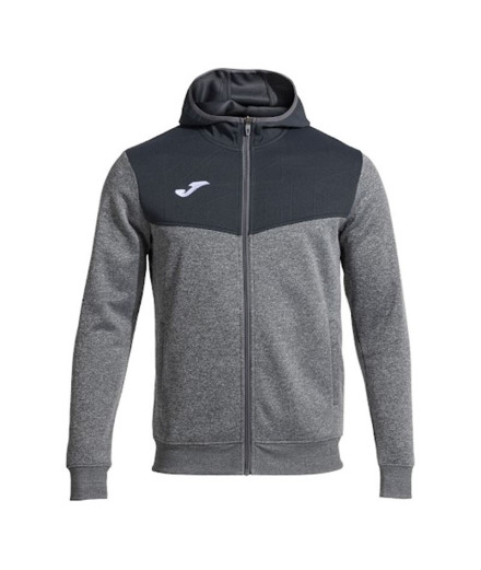Casaco Joma Homem Campus Street com capuz Melange cinzento