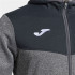 Casaco Joma Homem Campus Street com capuz Melange cinzento