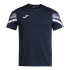 Camiseta Running Joma Homem de Elite XI Short Sleeve Navy White
