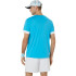 Camiseta Tênis Court Top Homem por ASICS Ss Aquamarine