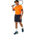 Camiseta Tênis Court Top Homem por ASICS Ss Orange