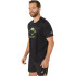 Camiseta Trail Top Homem por ASICS Fujitrail Logo Ss Preto