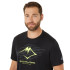 Camiseta Trail Top Homem por ASICS Fujitrail Logo Ss Preto