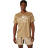 Camiseta Trail Top Homem de ASICS Fujitrail Logo Ss Vermelho