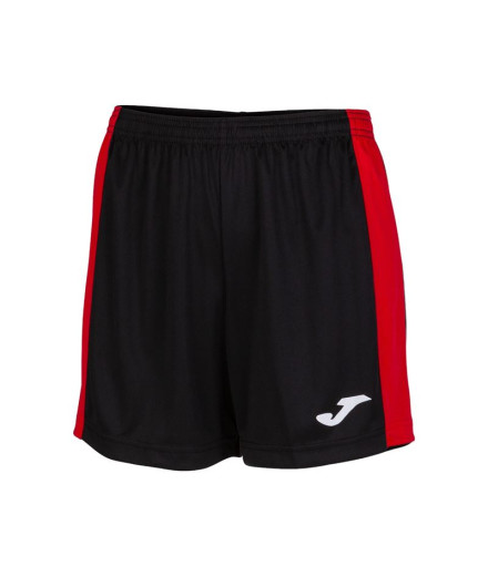 Joma MulherMenina Short Maxi / Preto Vermelho