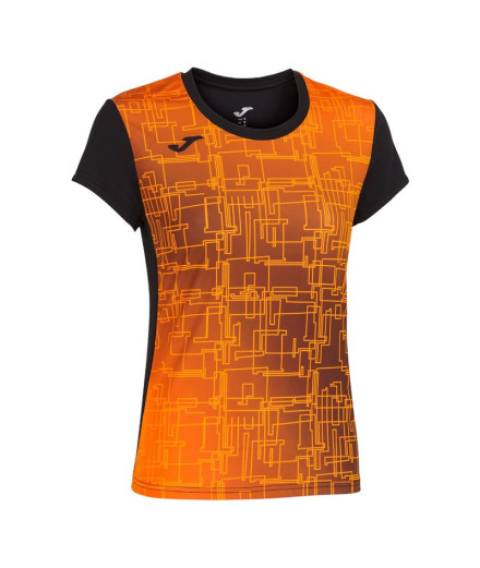 Camiseta Joma MulherMenina Manga curta Elite VIII / Preto...