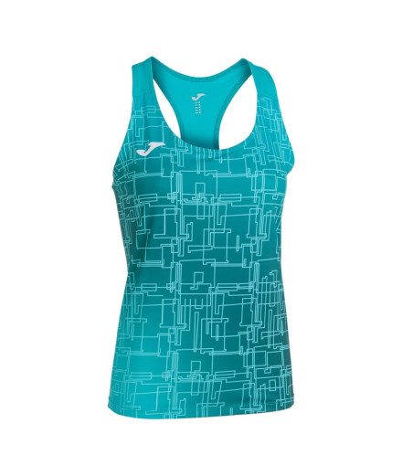 Camiseta Running Joma Mulher Elite VIII Turquesa