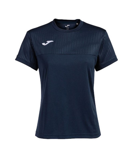 Camiseta Joma Mulher Montreal manga curta azul-marinho