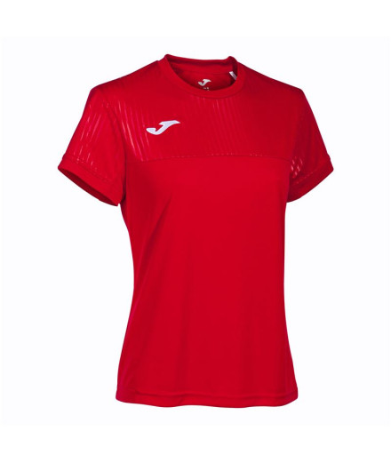 Camiseta Tênis Pádel Joma Mulher Manga curta / Vermelho...
