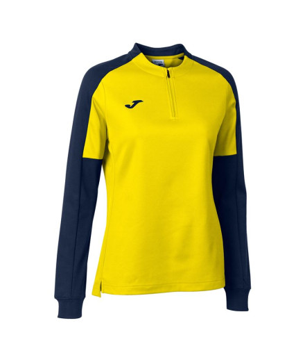 Moletom Joma Mulher Eco Campeonato Amarelo Marinho