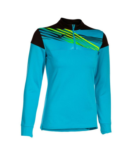 Moletom Futebol Joma por Elite X Turquoise Fluorine Black...
