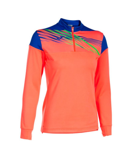 Moletom Futebol Joma por Elite X Coral Fluor Royal Coral...