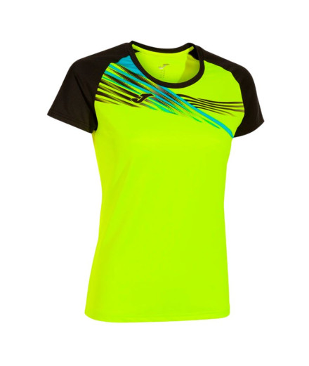 Camiseta Running Joma de Manga curta Elite X Amarelo...