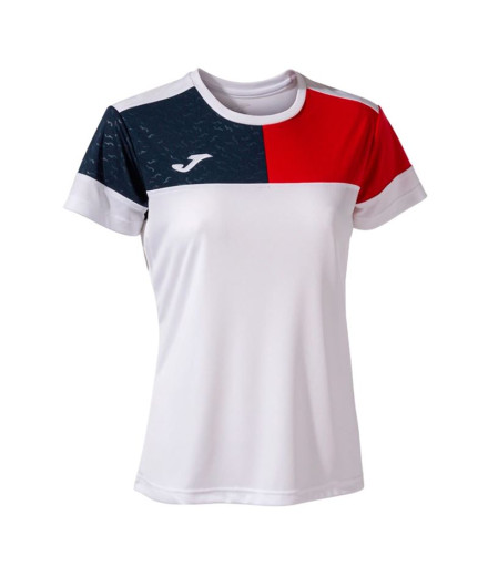 Camiseta Futebol Joma de Manga curta Crew V Branco...