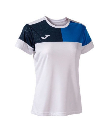 Camiseta Futebol Joma por Short Sleeve Crew V Branco...
