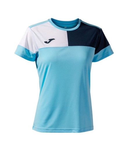 Camiseta Futebol Joma manga curta Crew V Celeste Navy...