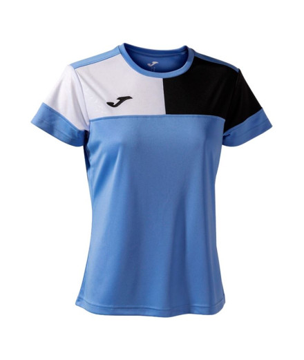 Camiseta Futebol Joma de Manga curta Crew V Azul Preto...