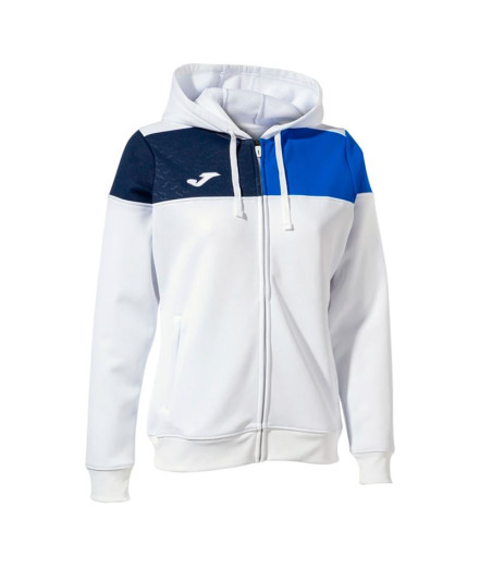 Casaco Futebol Joma de Hooded Crew V Branco Royal Navy...