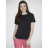Camiseta Fitness Skechers Mulher de Shine Black