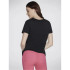 Camiseta Fitness Skechers Mulher de Shine Black