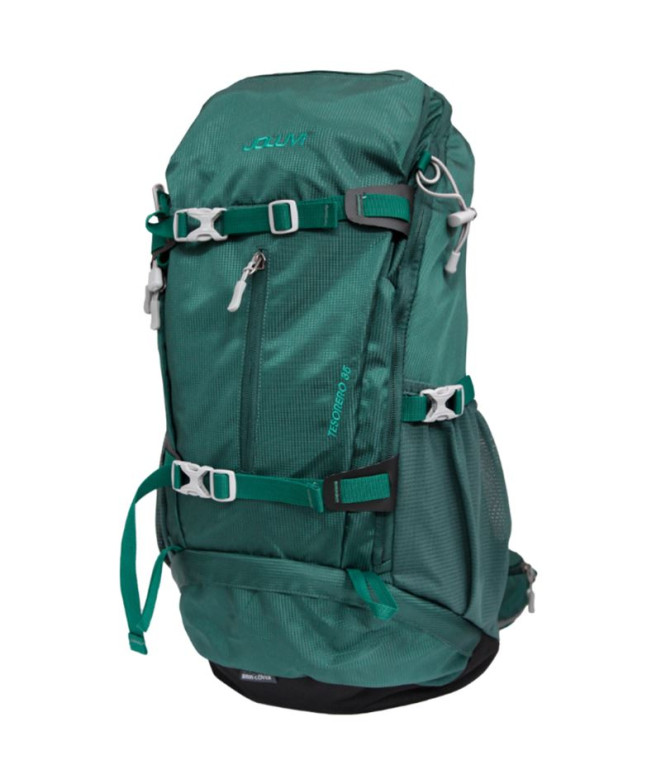 Mochila Joluvi Unissex Tesoureiro 38 Verde Azul...