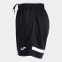 Calça Joma Mulher short Tóquio Preto Branco