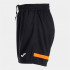 Calça Joma Mulher short Tóquio Preto Laranja