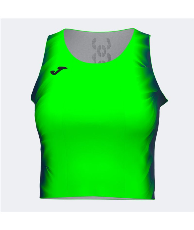 Top Running Joma Mulher da Elite XI Verde Fluor...