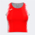 Top Running Joma Mulher de Elite XI Branco Vermelho